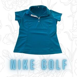 Nike gold top
